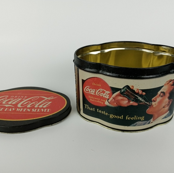 VTG Coca Cola Tin Can - Picture 9 of 10